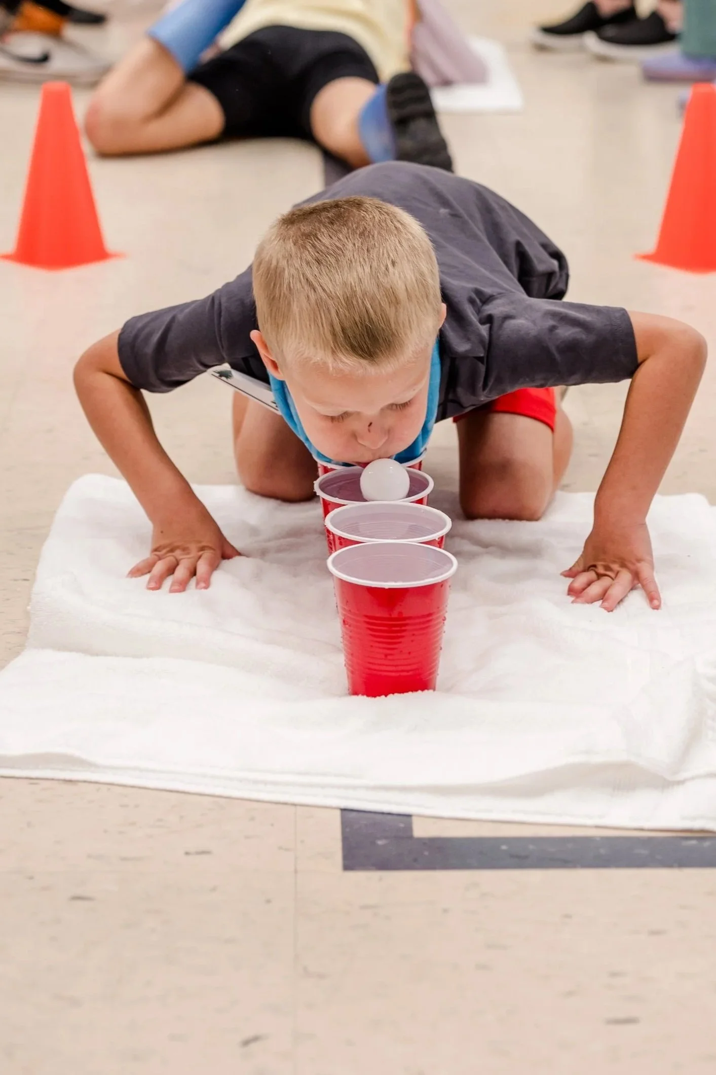 kids games at Vacation Bible School at Lakes Area Vineyard Church in Detroit Lakes, MN