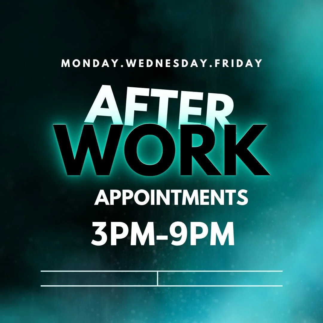 Now open for weekday evening appointments!