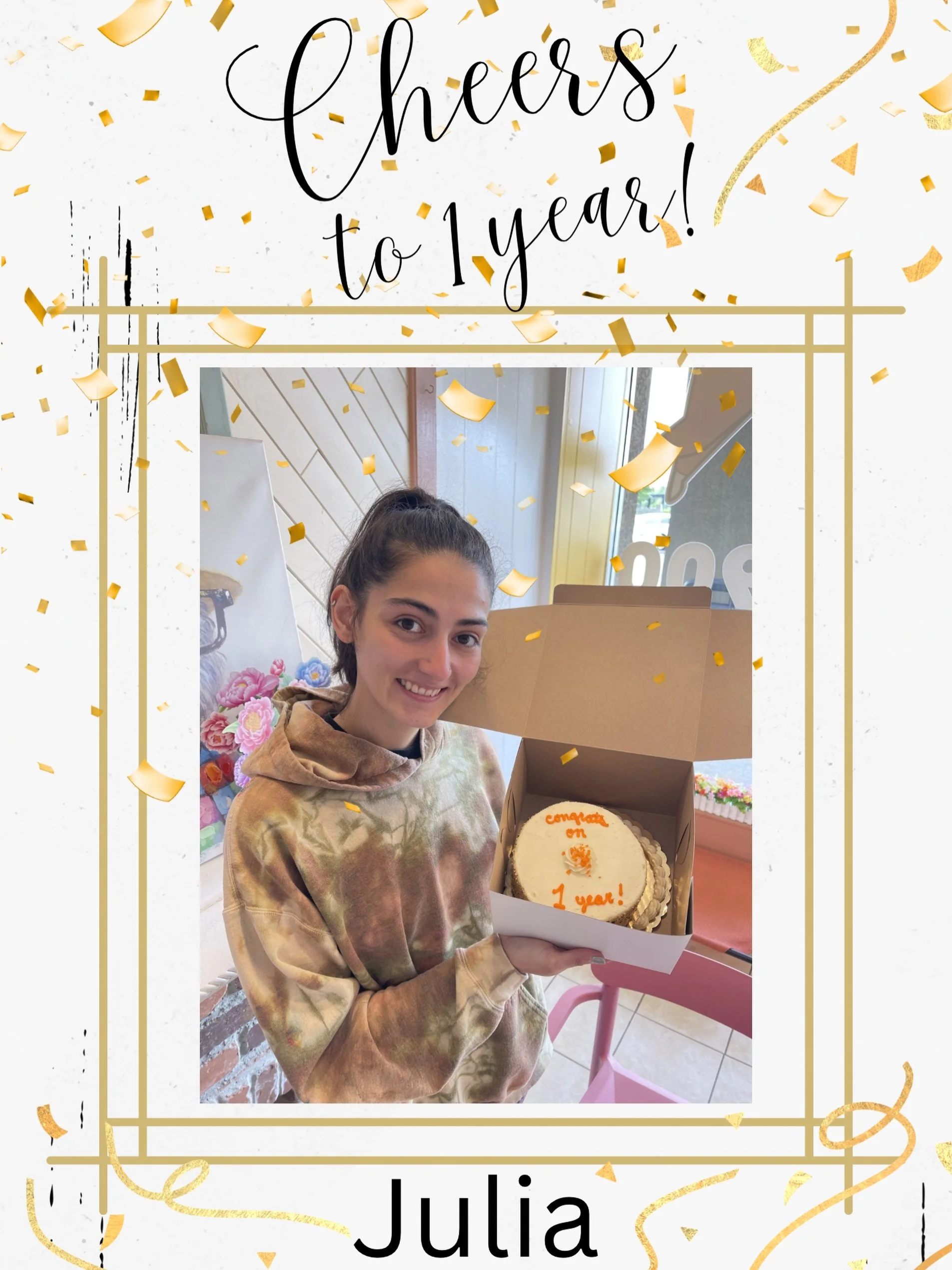 Congratulations Julia for an awesome year at Grooming Zoomies. We have learned so much from you and can&rsquo;t wait to continue to grow together.  We are very proud of your progress and dedication to the grooming industry as a whole. Julia is patien