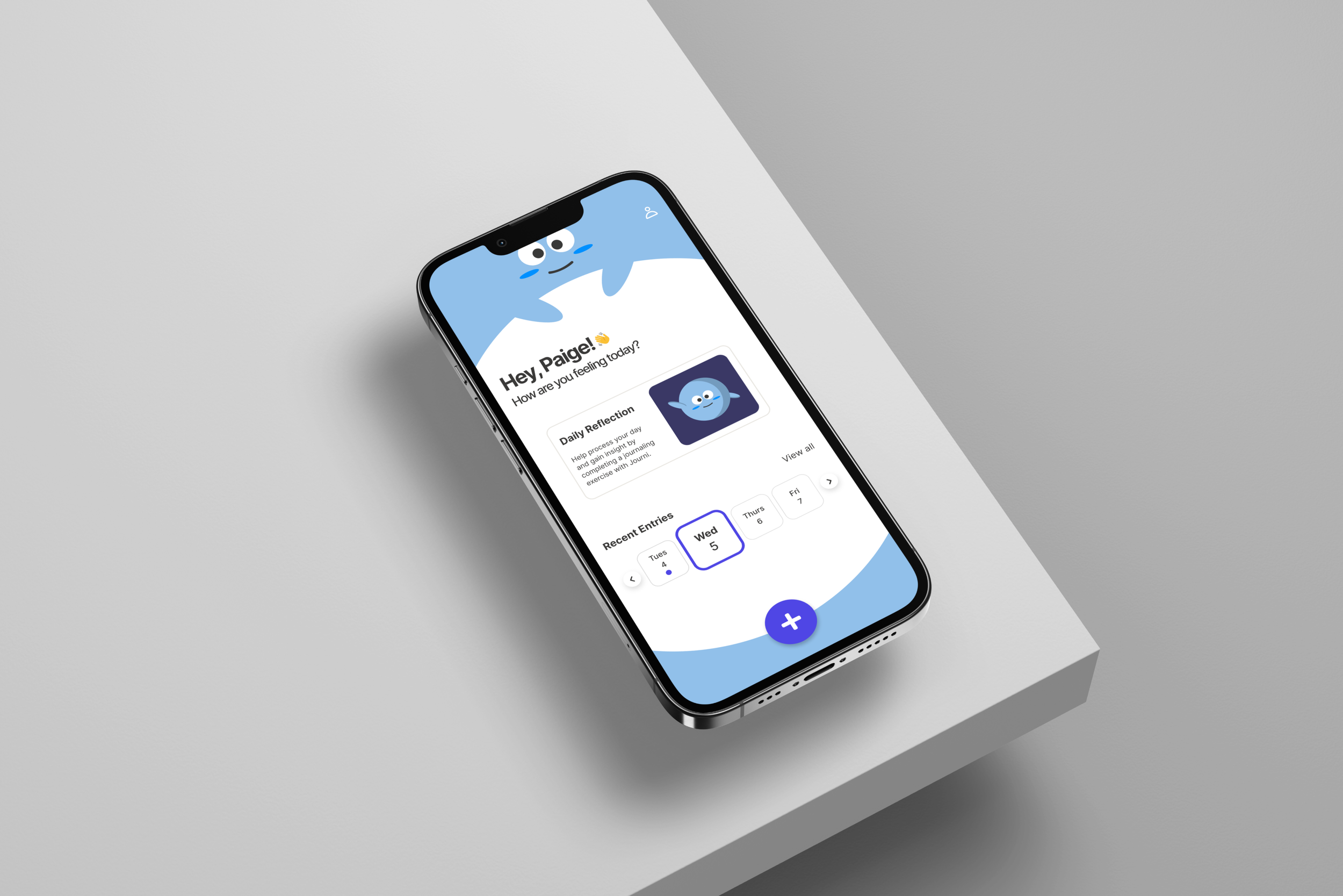 Journi: using AI to support mental health
