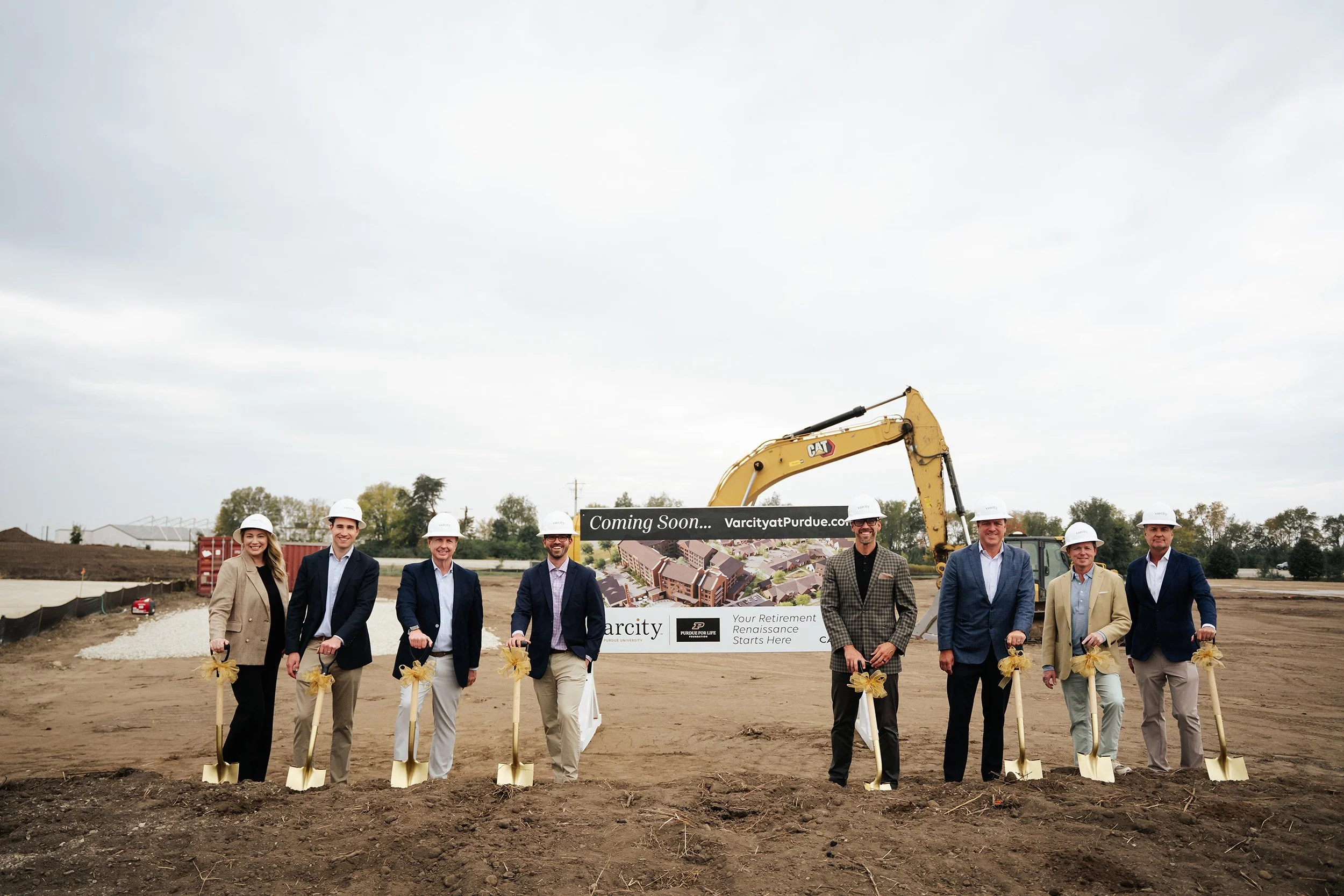 Varcity Celebrates Groundbreaking on first university community at Purde, ushering in the retirement renaissance