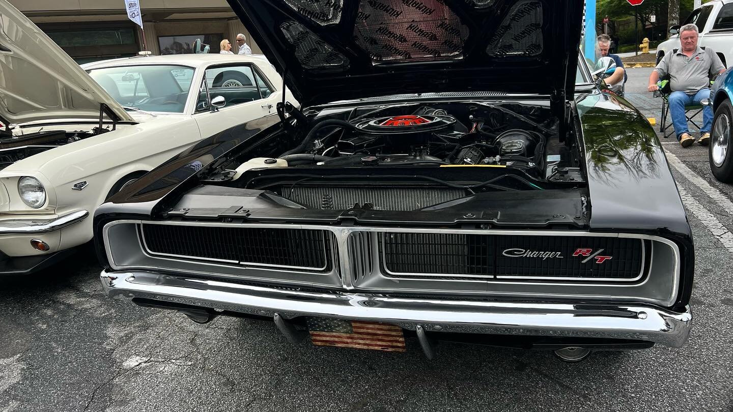 Today Ricky got his hands on the 1970 Dodge Charger. Fine piece of work. #dodge #charger