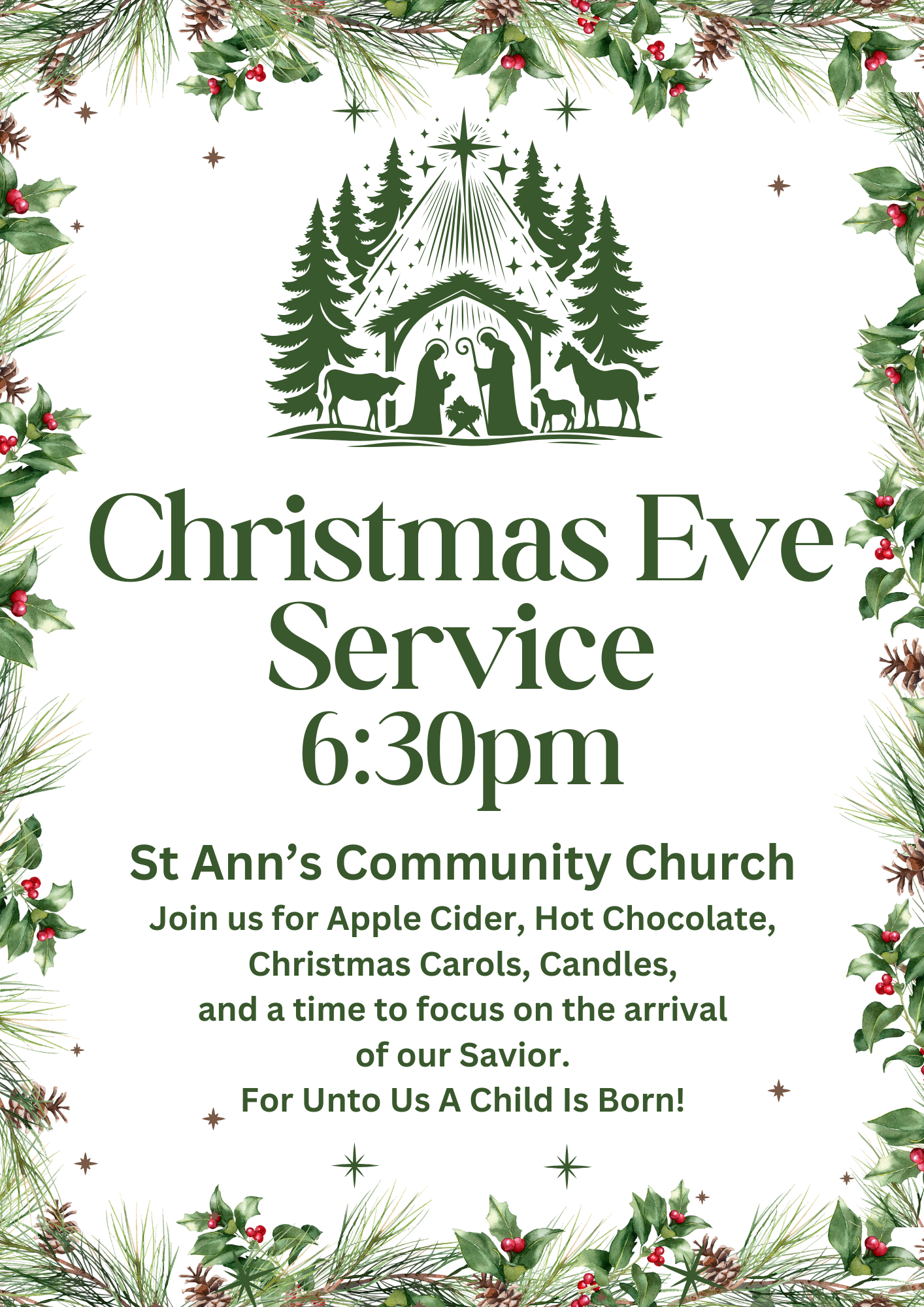 Christmas Eve Service