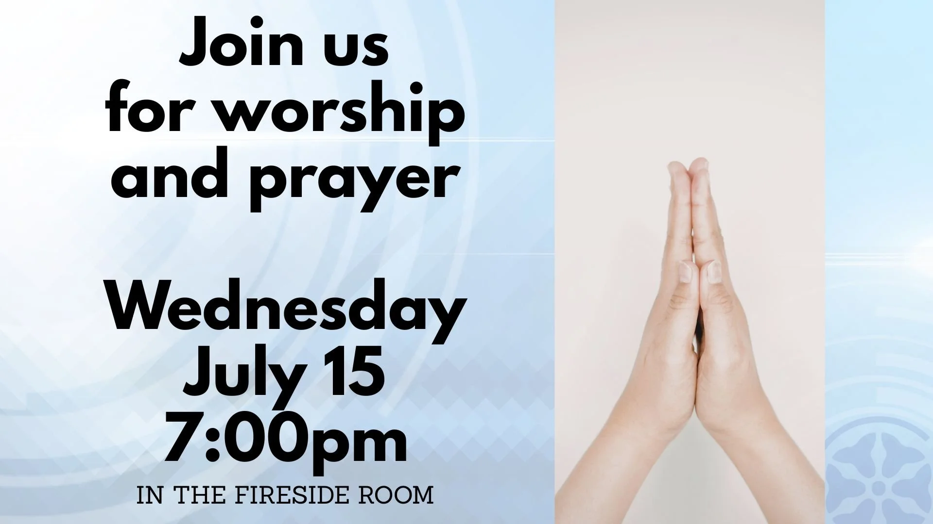Worship and Prayer Night