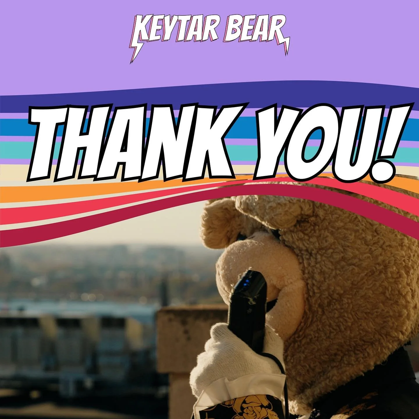THANK YOU!🤩

To @therealkeytarbear for allowing us to share his incredible story 🐻

To everyone that has supported along the way and made the premiere such an unforgettable experience! We were overwhelmed by the support and felt the love ❤️

We hop