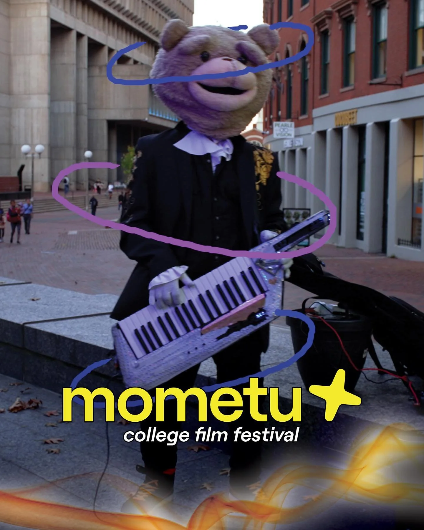 Uh, watch @keytarbearfilm on @freemometu for a limited time only!! Every stream helps us in the judging of the @mometucollegefilmfest 

If you saw the premiere you may notice some differences in this version🎹🐻

Link in bio

🍁