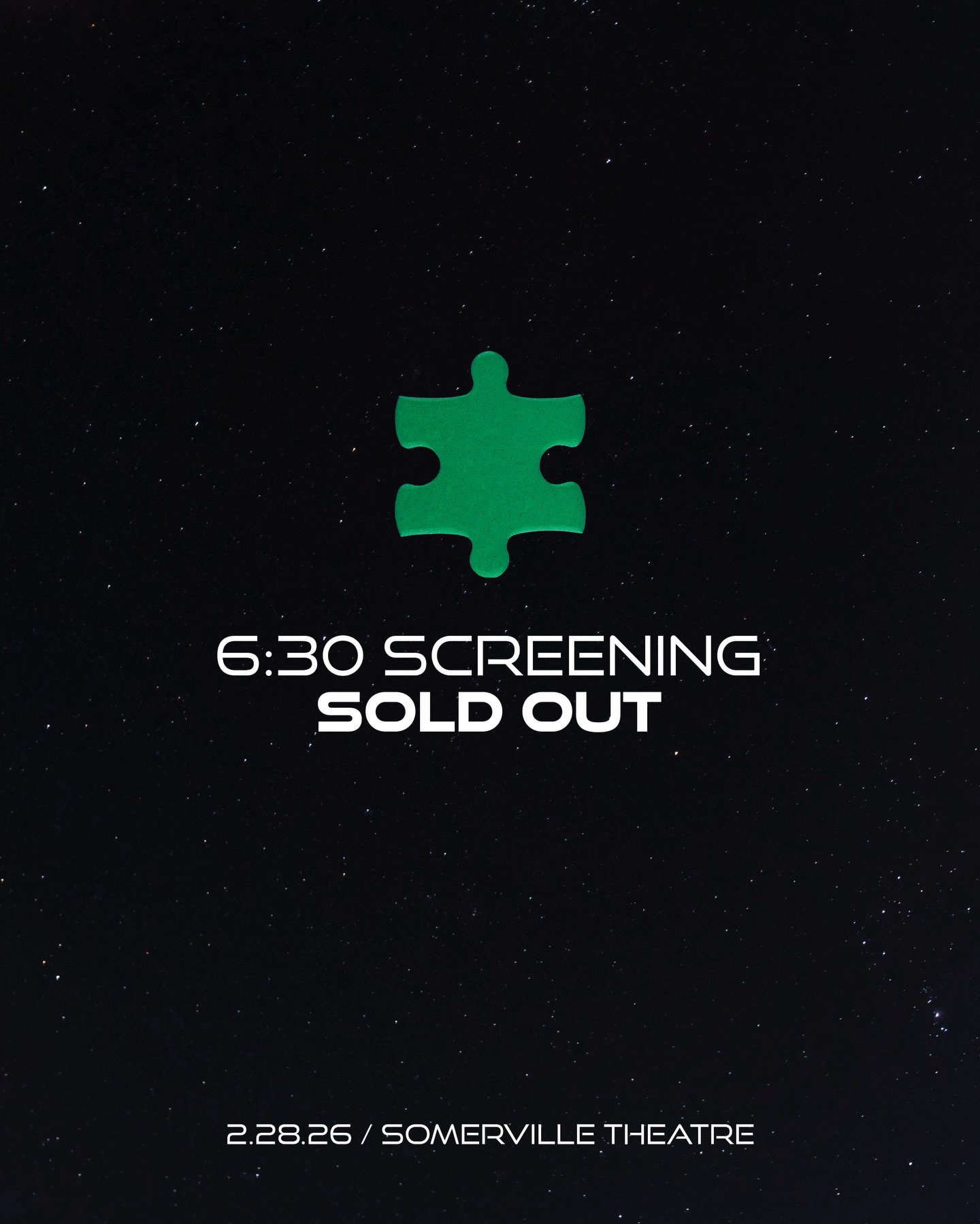 Get tickets to our other screenings while they last 🎟️🧩