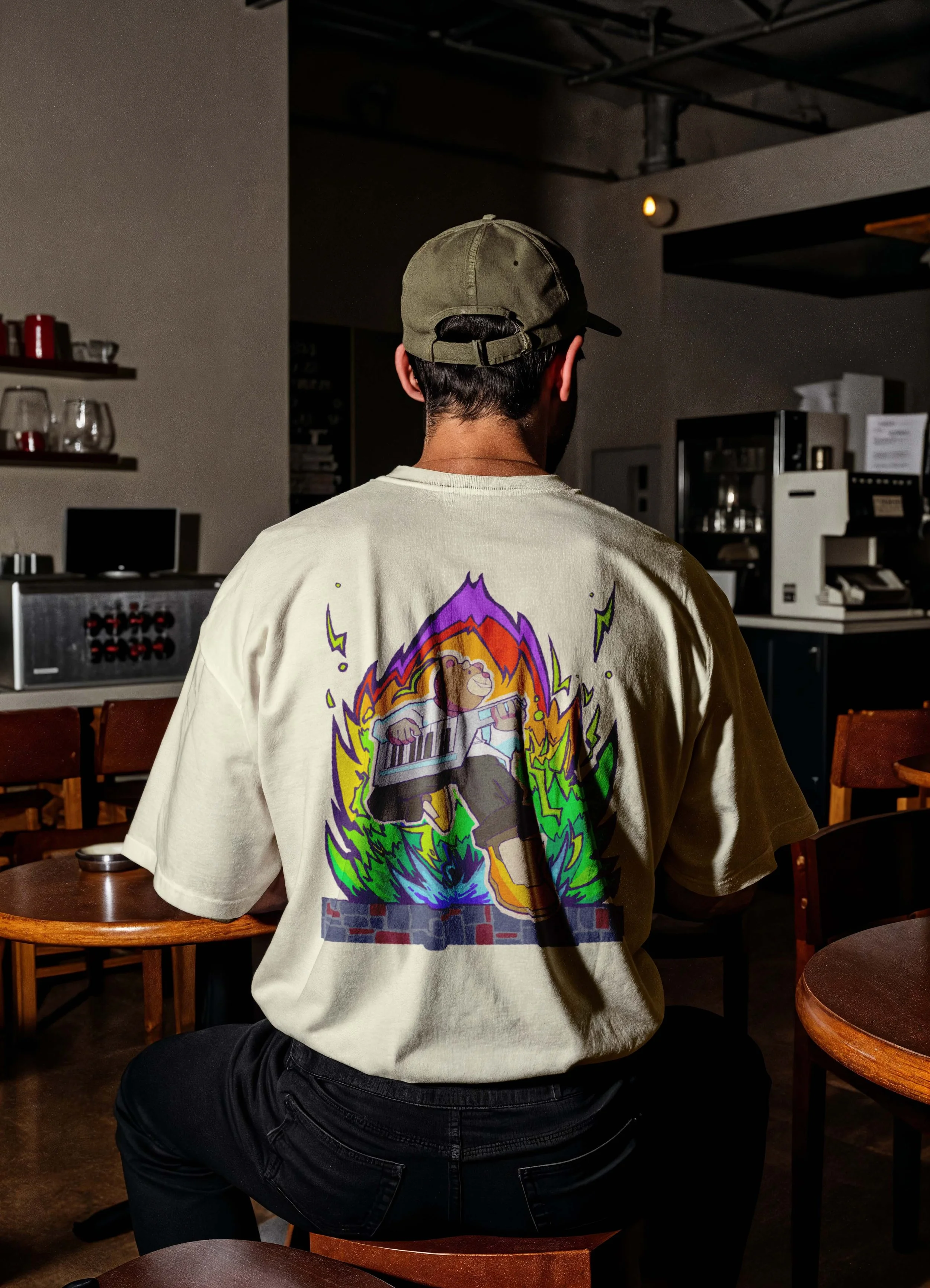 Keytar Bear T-Shirt (Ferguson Reservoir Films)