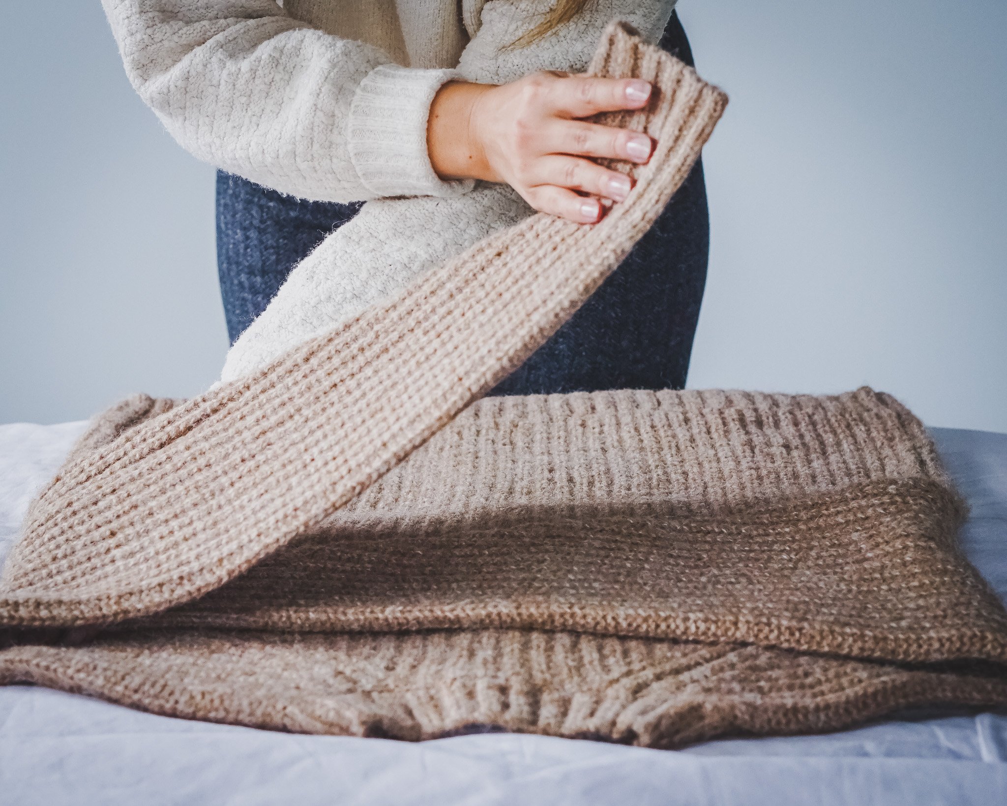 The Easiest Way to Fold a Chunky Sweater and Keep it Neat — Professional  Organizer & KonMari Consultant, Toronto, Mississauga, Oakville