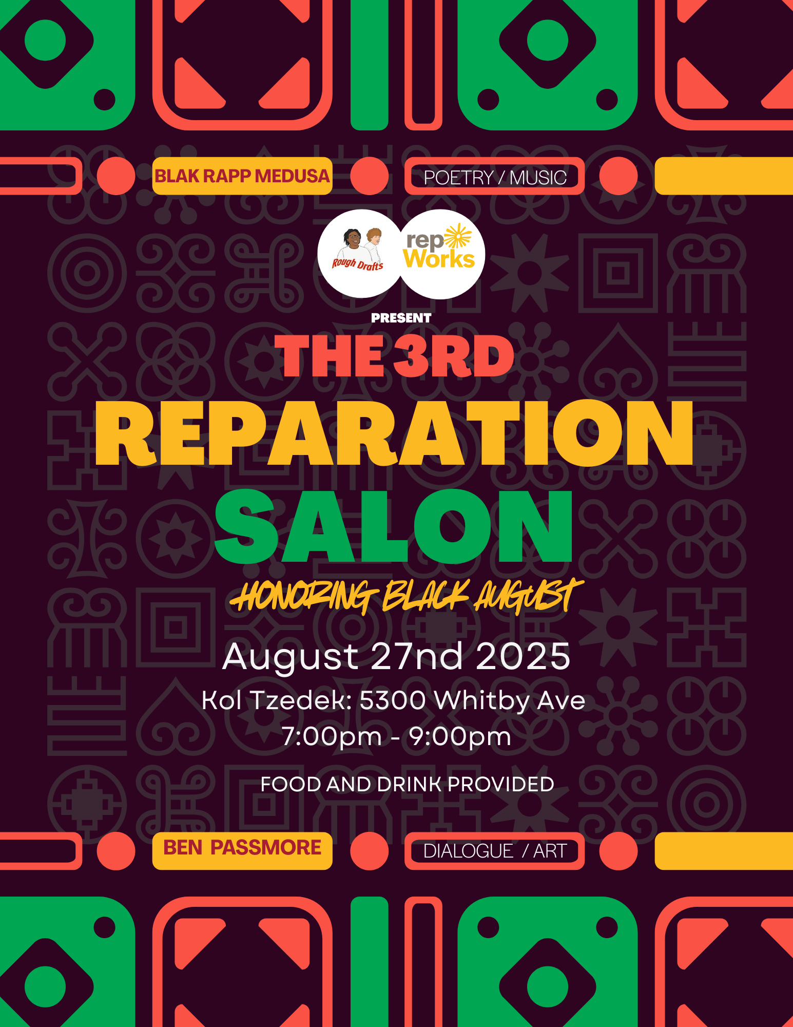 Reparation Salon #3: Black August
