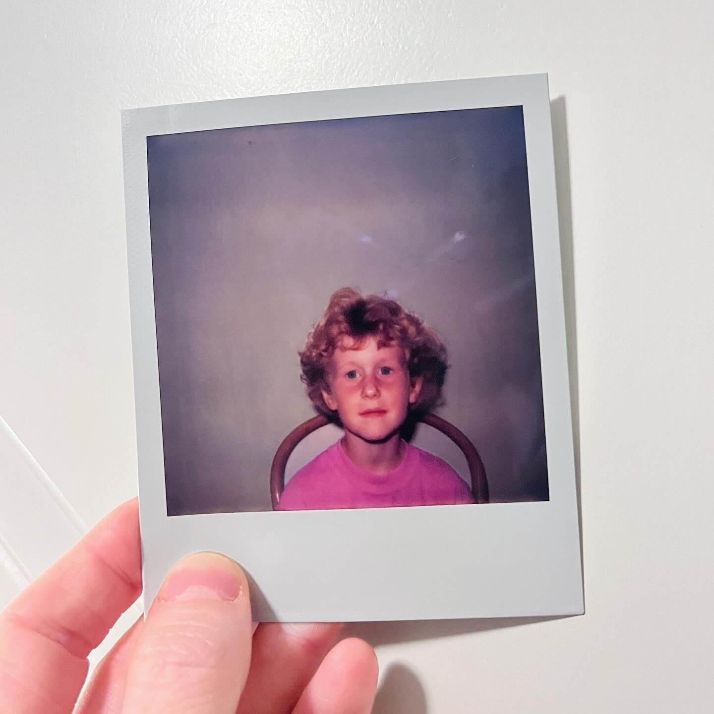 4 year old Felicia, 1991. My mom gave this photo back to me the other day. It was part of &lsquo;Operation Family Identification&rsquo;. This photo, my details and fingerprints were all recorded so &ldquo;my family had my complete identification reco