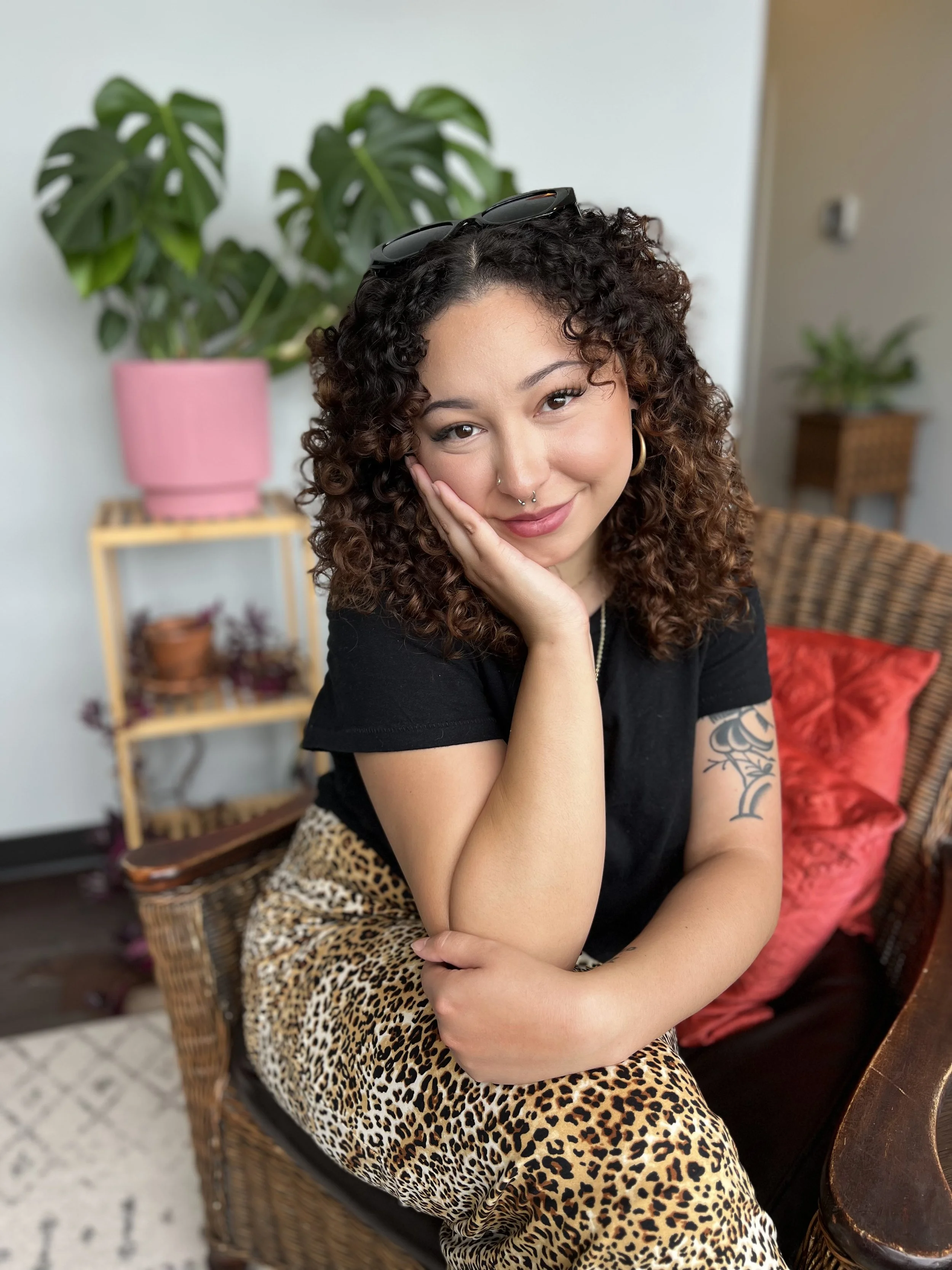 Meet Lily! A stylist at the Hair Artistry Collective in Morgantown, WV specializing in curly haircuts.