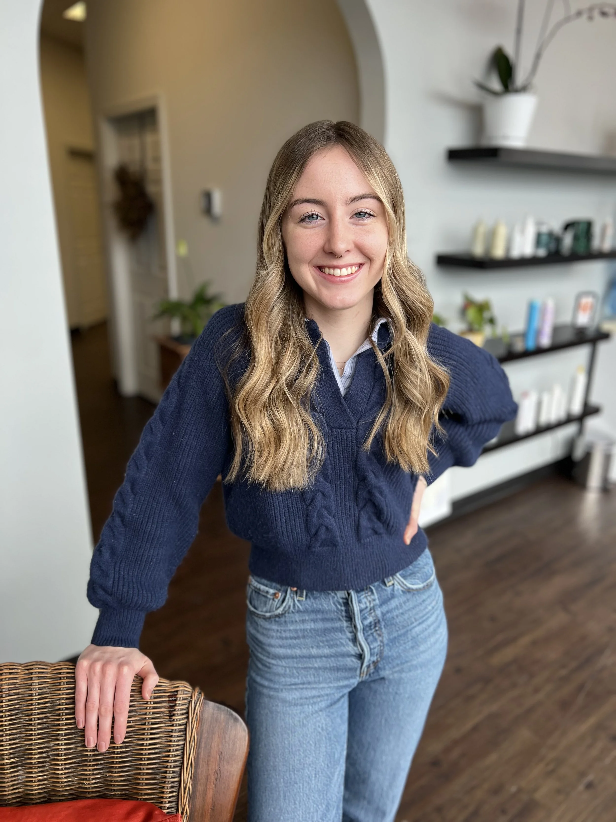 Meet Briah Morgan! Stylist specializing in dimensional brunettes and low maintenance color at the Hair Artistry Collective in Morgantown, WV.