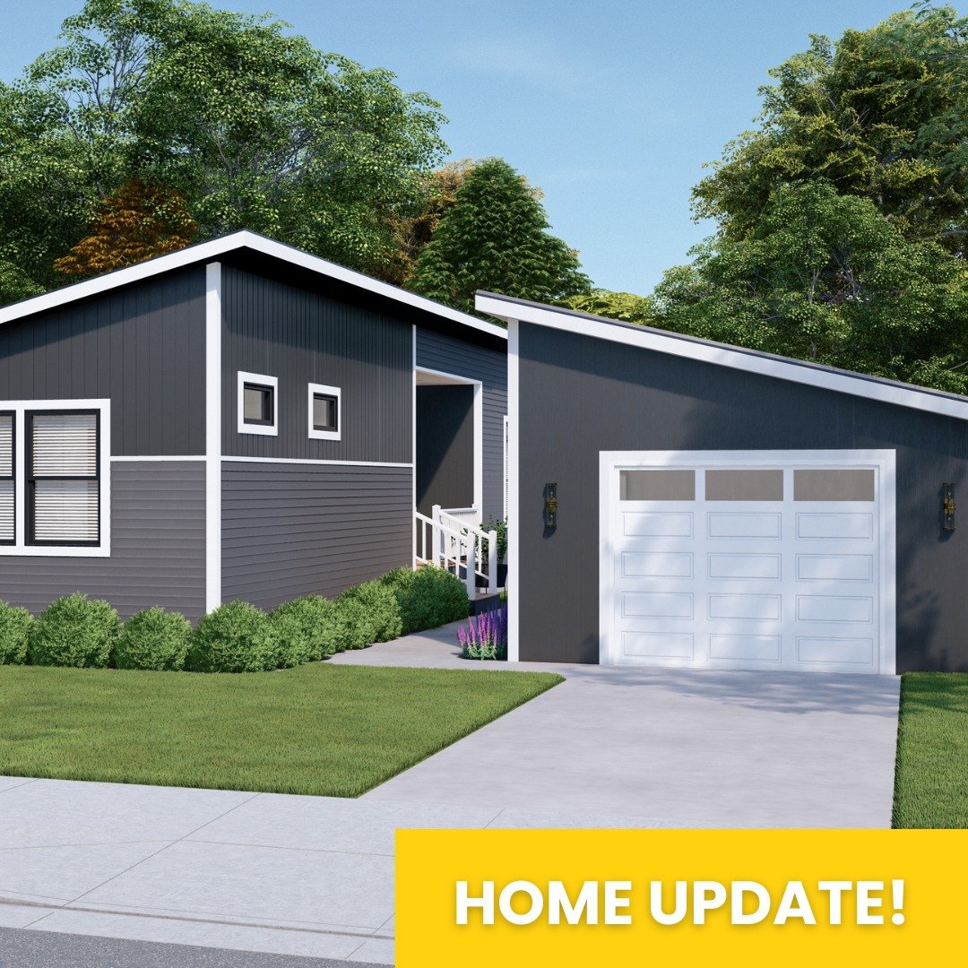 HOME UPDATE: We are very excited to announce that we've upgraded the standard floor plan of our Outlook home to include a detached 1-car garage! See new artist renders at https://www.pinepondhomes.com/outlook-home!

A detached 1-car garage offers sev