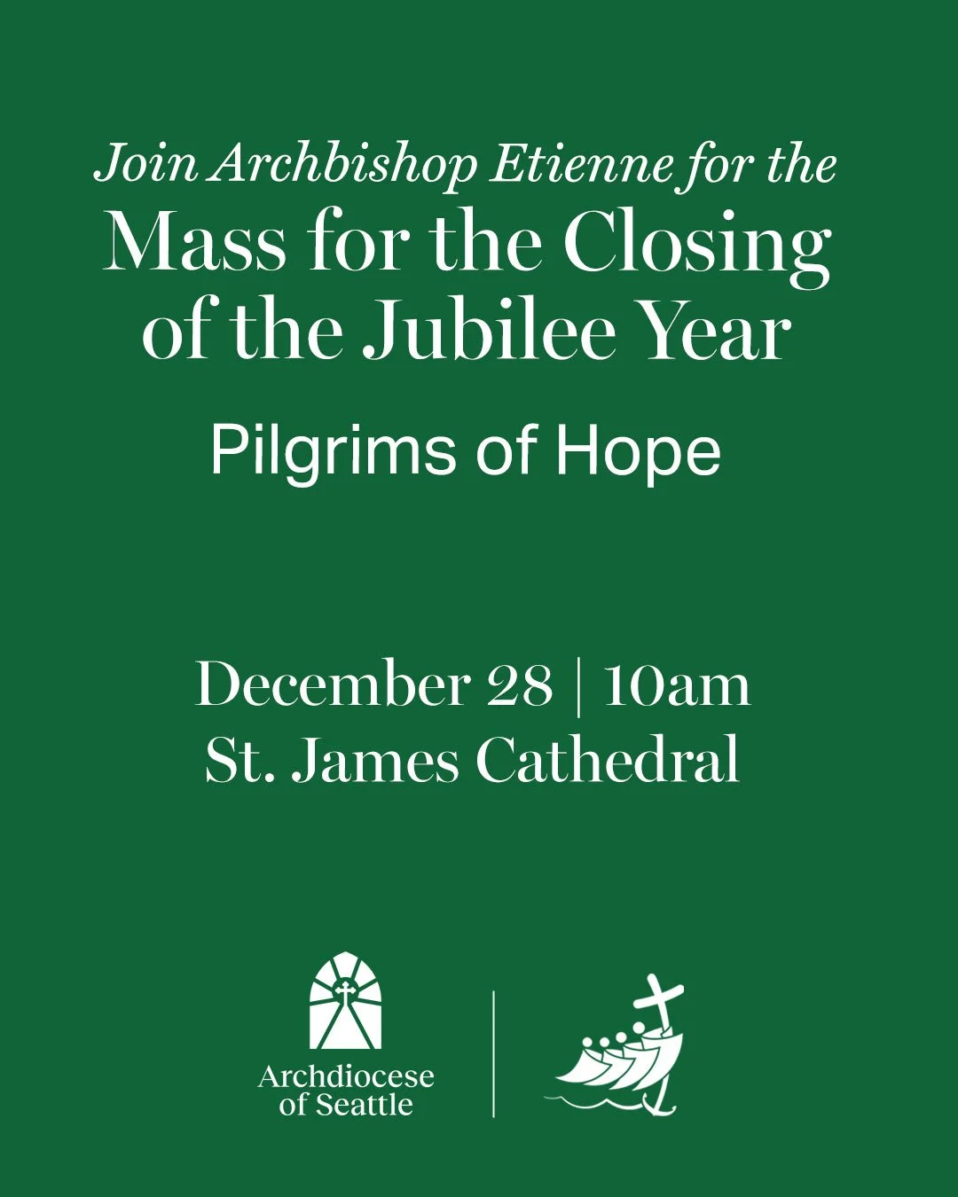 Mass for the Closing of the Jubilee Year — St. Mary Magdalen Parish ...