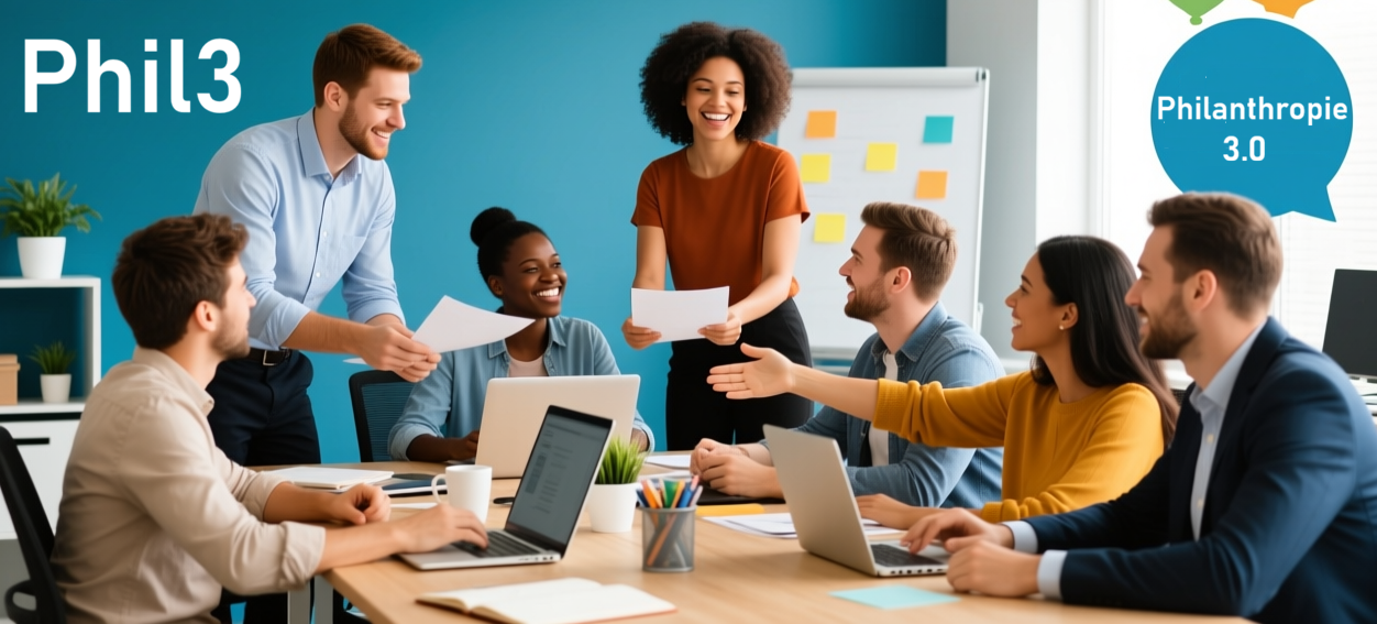 Phil3 est lancé - La philanthropie à l’ère du web3.