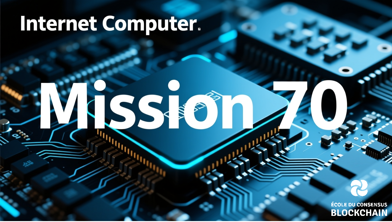 Dfinity dévoile ‘‘Mission 70’’ - Un plan de réduction de 70% d’inflation sur ICP.