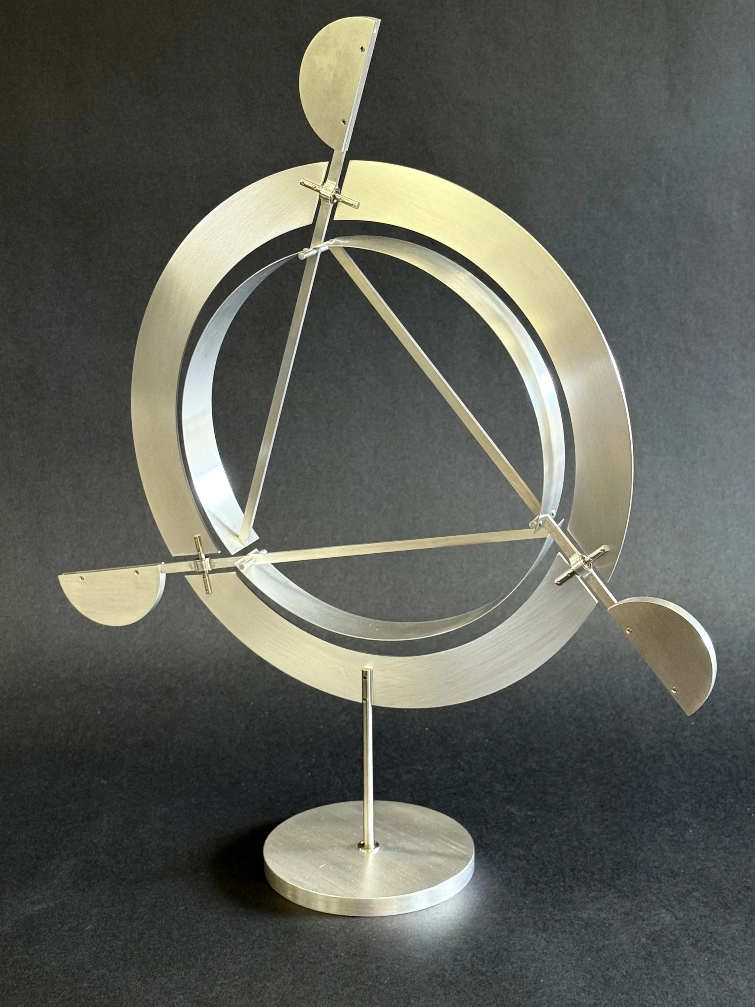 OCTOBER 2025 SERIES #5   Brushed Aluminum, Stainless Steel-   Edition of 5  + AP
