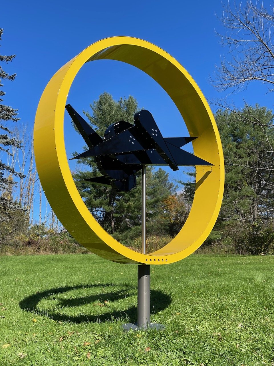 MEADOWLARK - 2021
Painted aluminum, hard coat anodized aluminum, stainless steel, brass