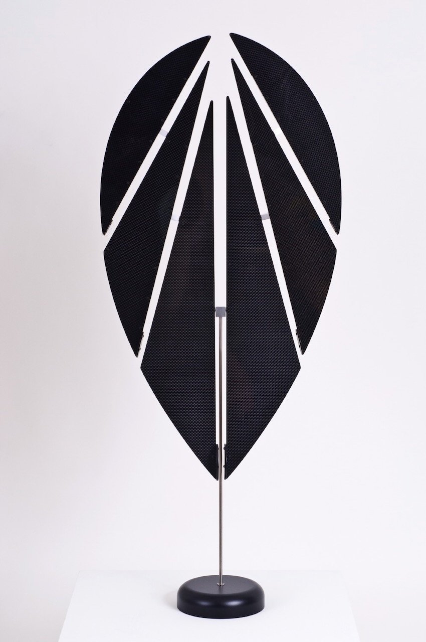 DOUBLE FOIL - 2008
Carbon fiber laminate, powder coated aluminum and brass, stainless steel