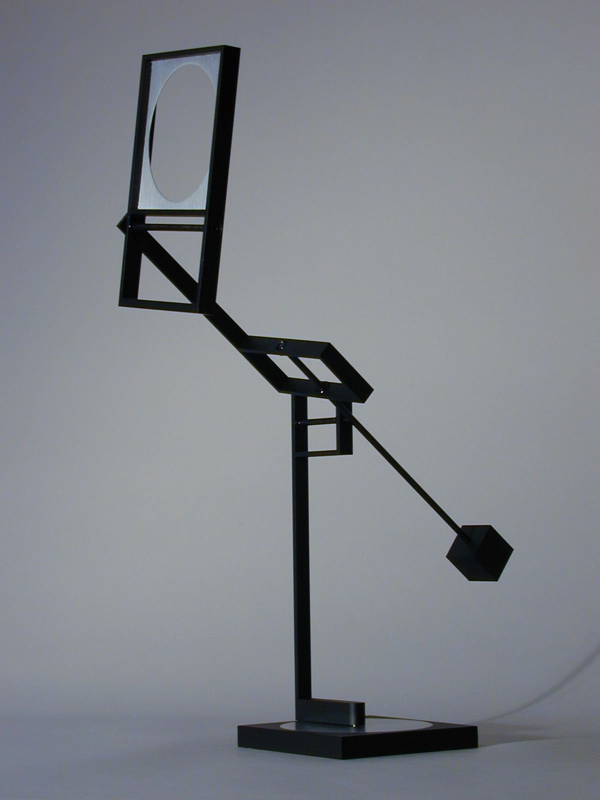 PORTAL - 2003
Painted and brushed aluminum, brass, stainless steel
