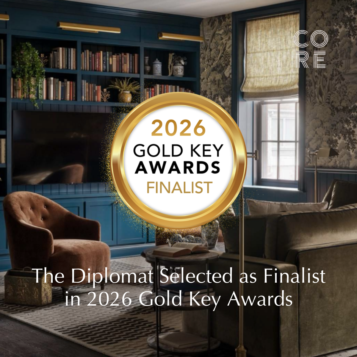 The Diplomat Selected as Finalist in 2026 Gold Key Hospitality Awards