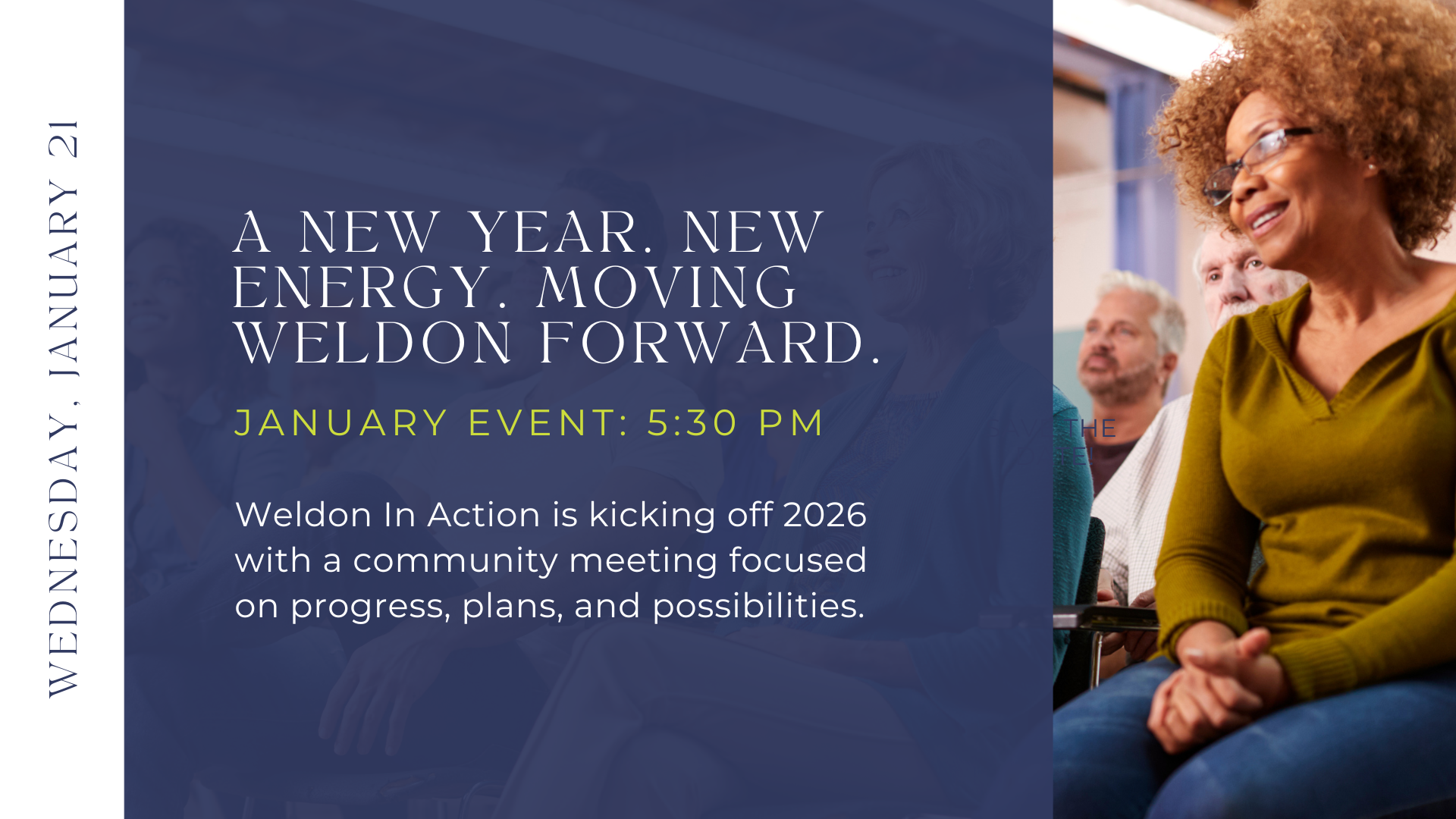 Weldon In Action: Community Meeting