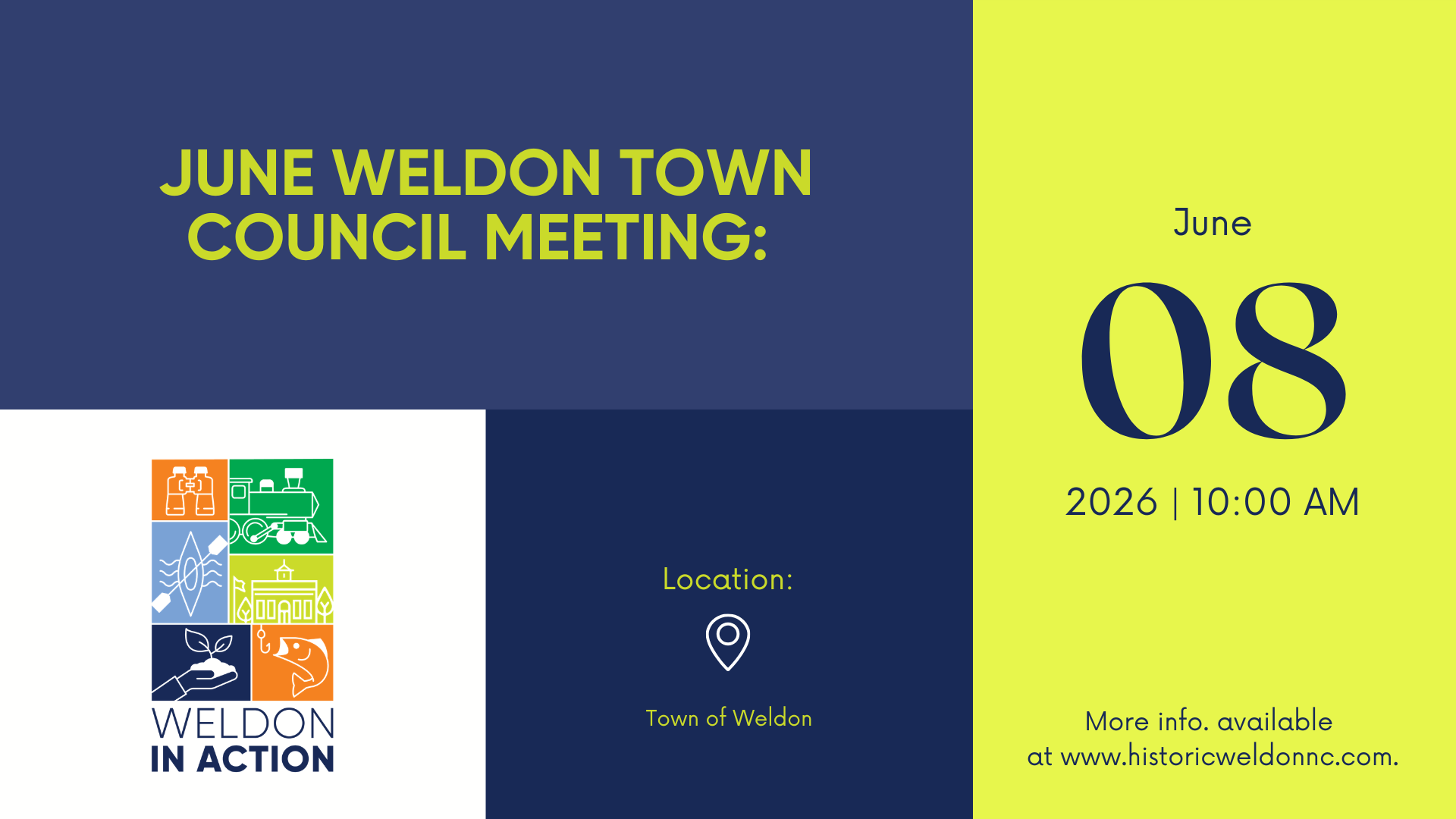 June Weldon Town Council Meeting 