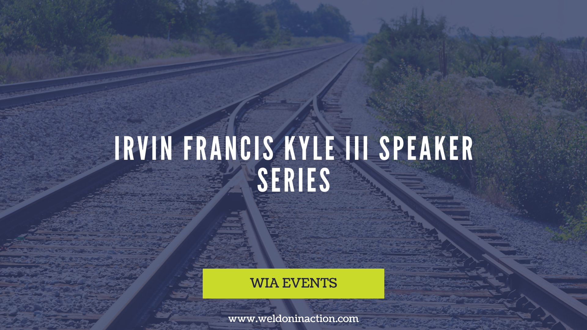 Irvin Francis Kyle III Speaker Series