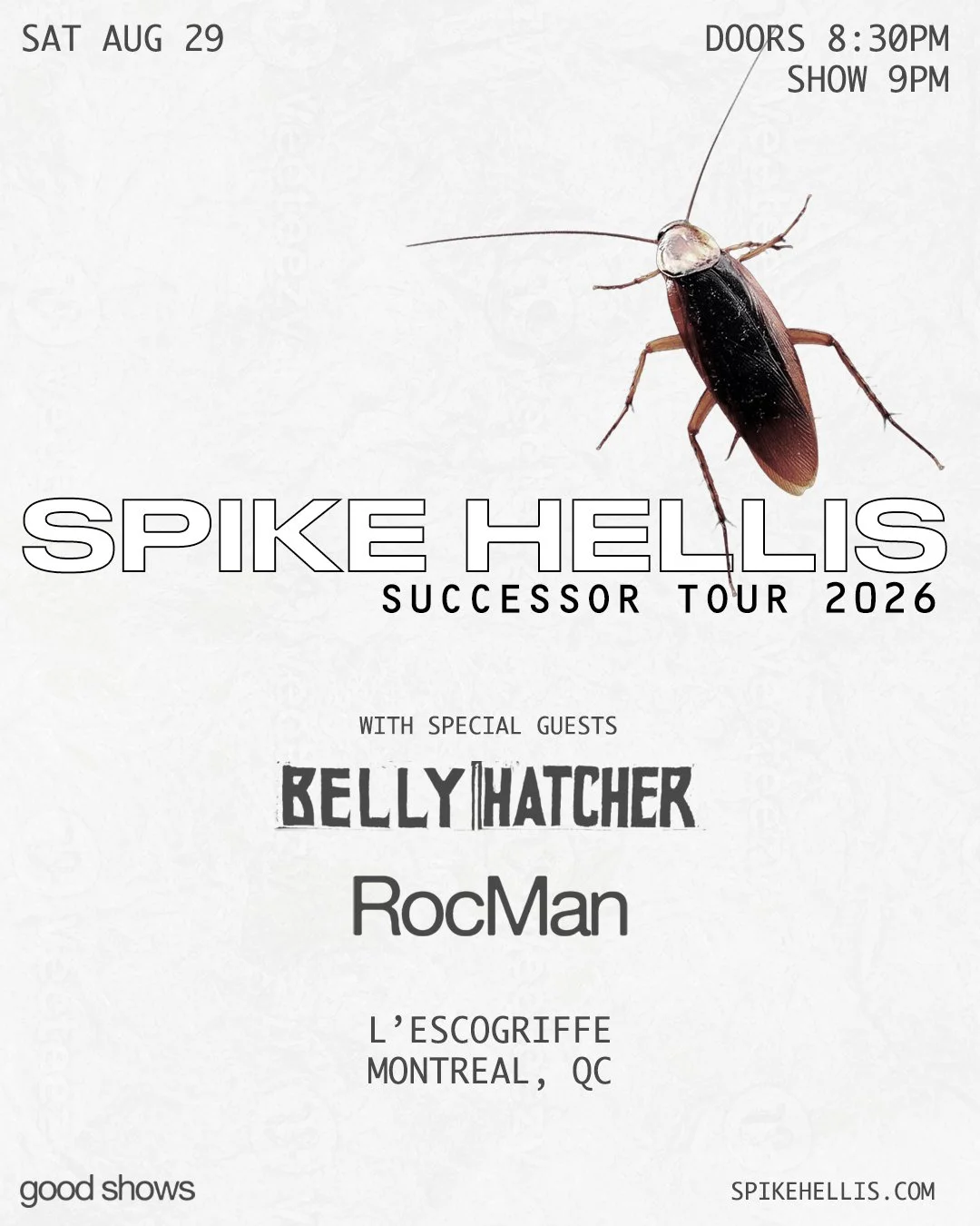 Spike Hellis + Belly Hatcher + RocMan