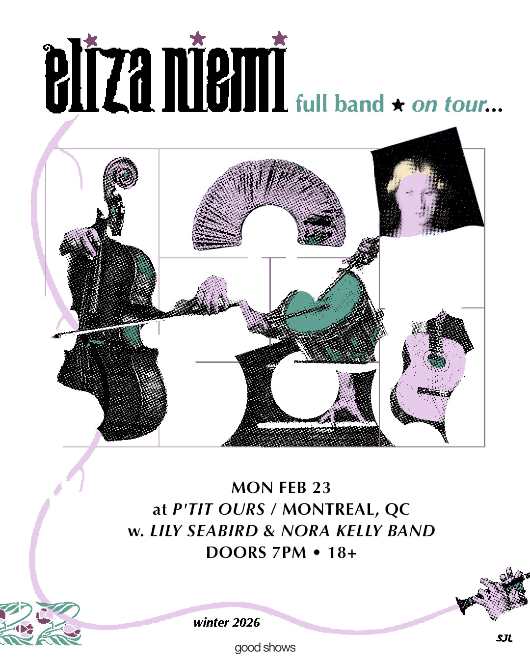 Eliza Niemi + Lily Seabird + Nora Kelly Band