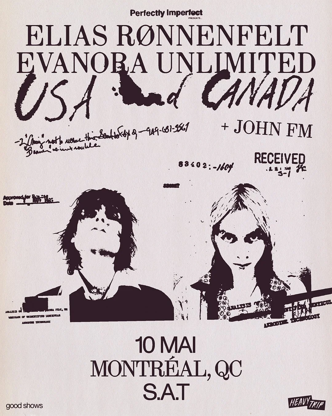 Elias Rønnenfelt &amp; Evanora Unlimited avec/ John FM