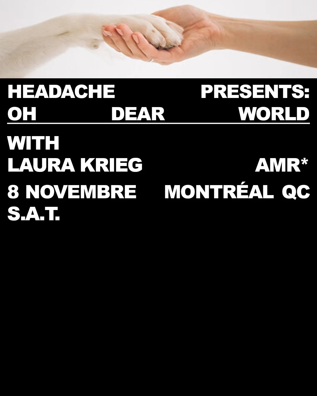 Headache (Vegyn + Francis Hornsby Clark) + Laura Krieg