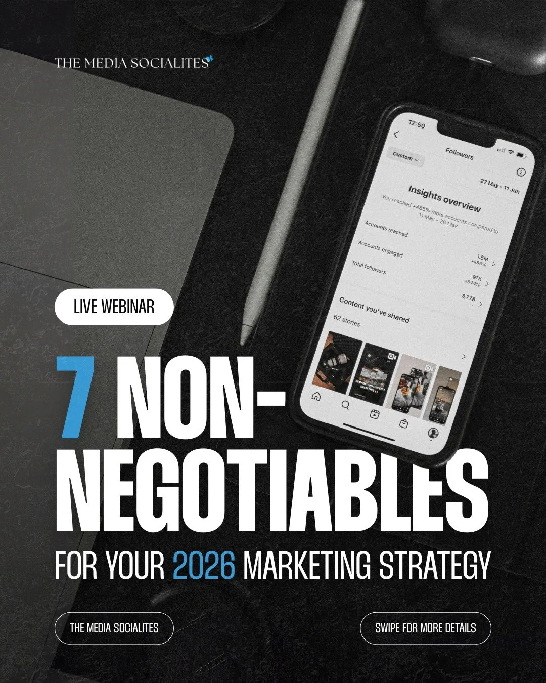Is your 2026 marketing strategy built to attract high-net-worth clients? 

@persephonemagalya, CEO of @themediasocialites, is sharing the 7 Non-Negotiables for luxury brands that want to stay ahead of the curve. 

We&rsquo;re talking generative AI, f