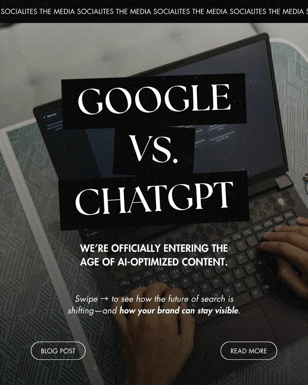Google vs. ChatGPT: The evolution of search is here. ⚡️ 

SEO built visibility. AIO builds answers. 

See the link in our bio to see how the smartest brands are adapting &rarr; 

#DigitalStrategy #AIO #SEO #MarketingTrends #TheMediaSocialites