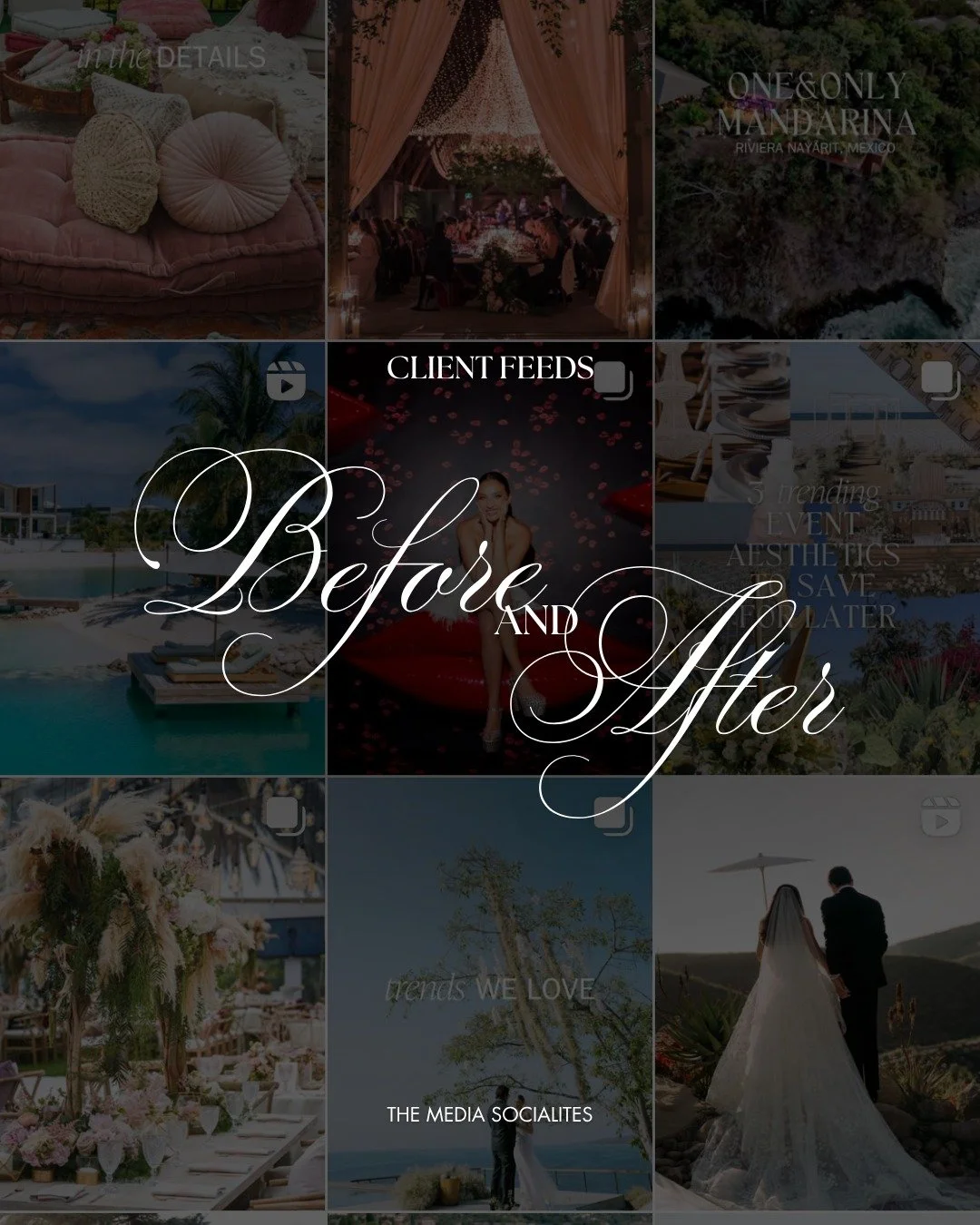 Client grid designs — before and after ✨ 
Because strategy meets creativity in every square. Ready to transform your feed into a conversion-driven showcase? Let’s create together. 
#SocialMediaDesign #ContentStrategy #BeforeAndAfter #Ma