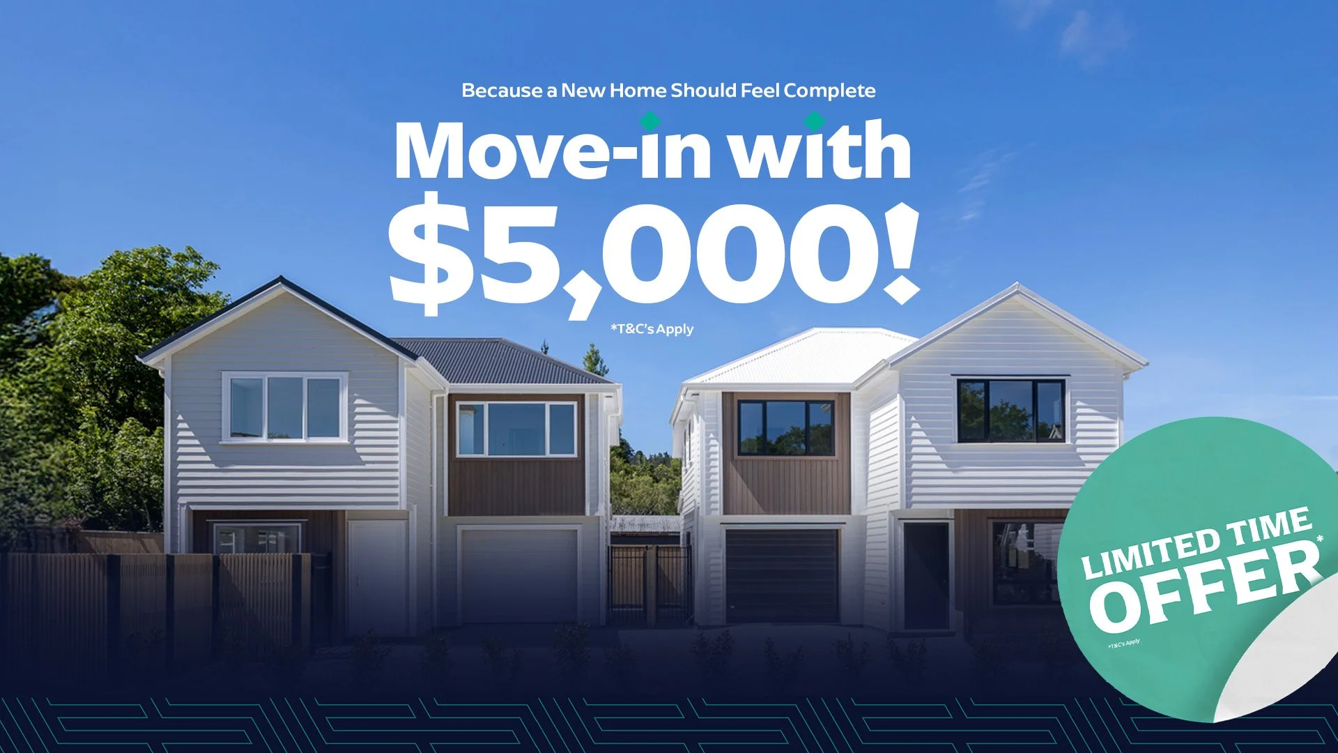 Move-in with $5,000