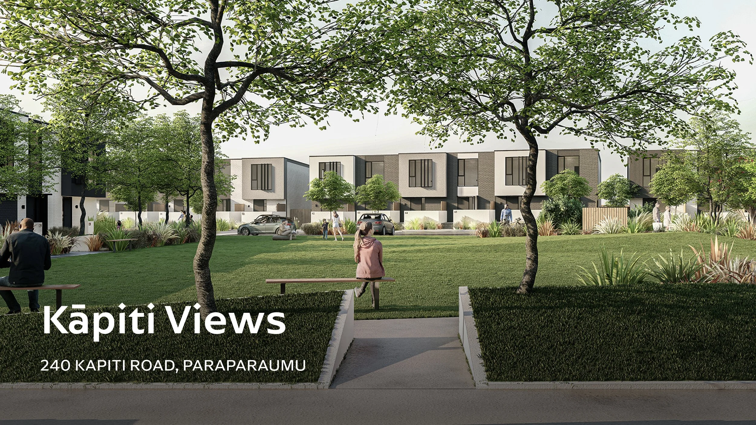 Welcome to our exciting new development in Paraparaumu on the Kāpiti Coast. The first stage of this development comprises 37 modern homes in 2 and 3 bedroom configurations.