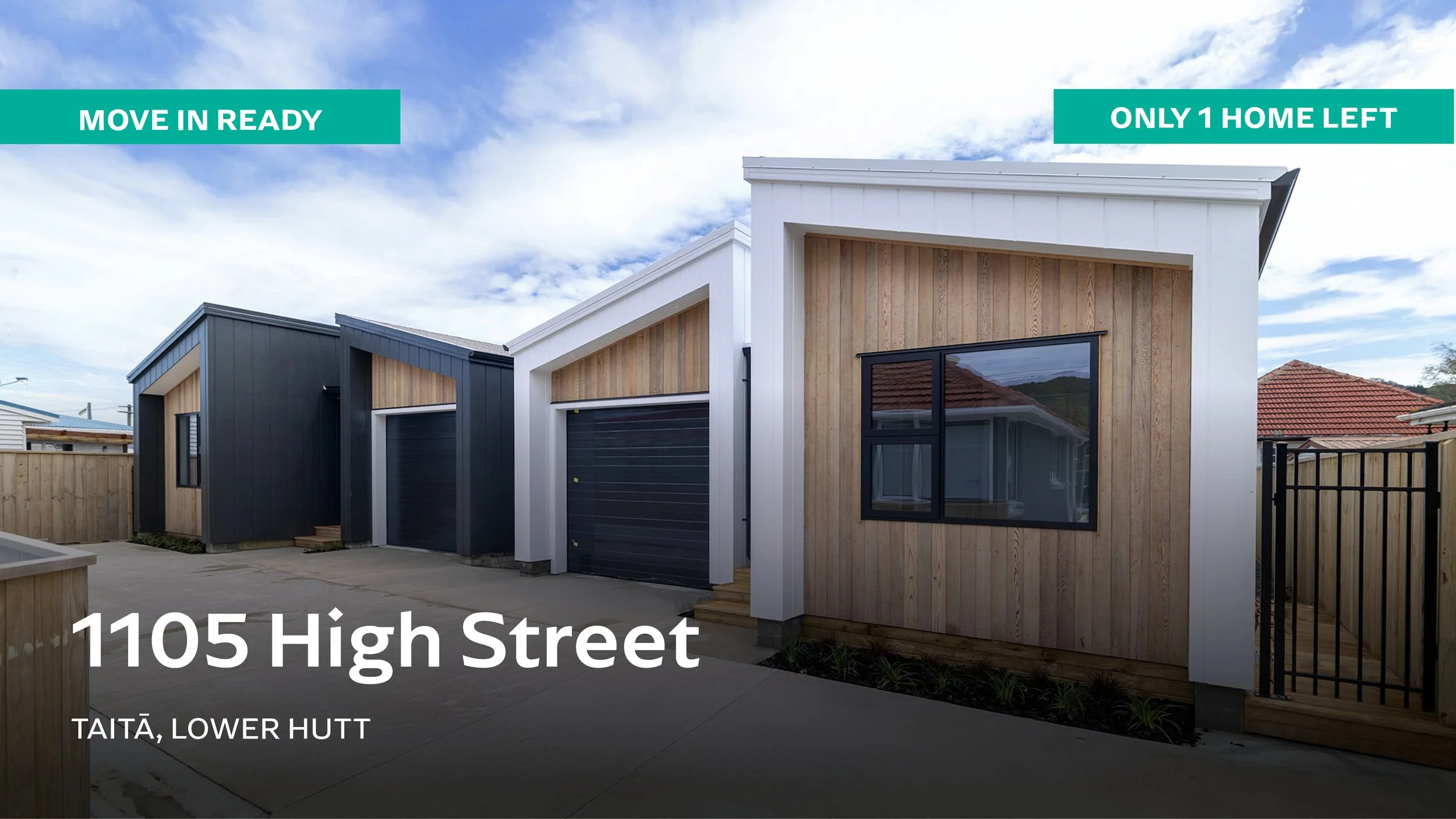 1105 High Street Taita, Lower Hutt, 2 Bed, 1 Bath, Single Garage, Single-Storey, $651K-$800K