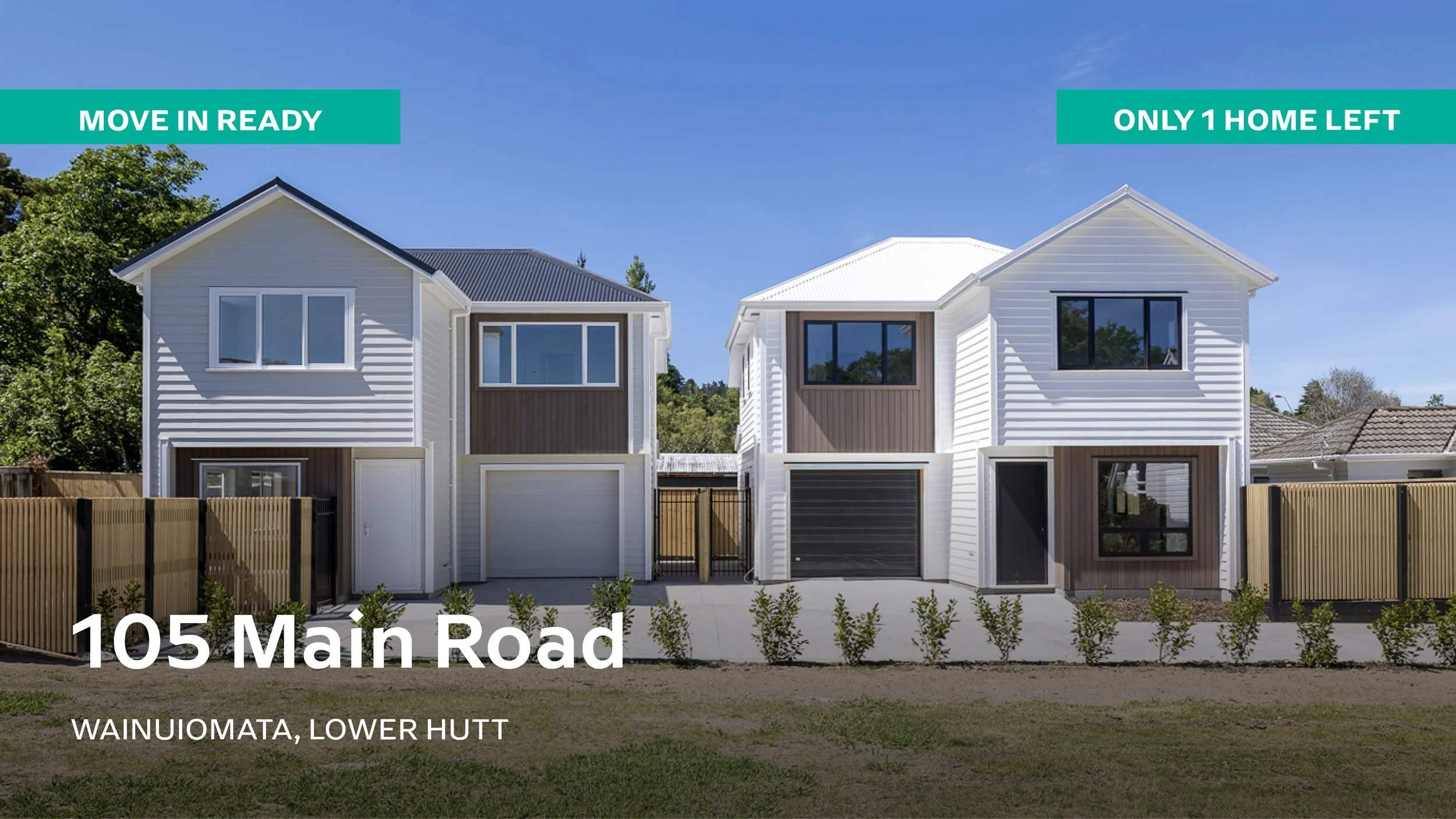 105 Main Road, Lower Hutt, 3 Bed, 2 Bath, Single Garage, Two-Storey, $651K-$800K