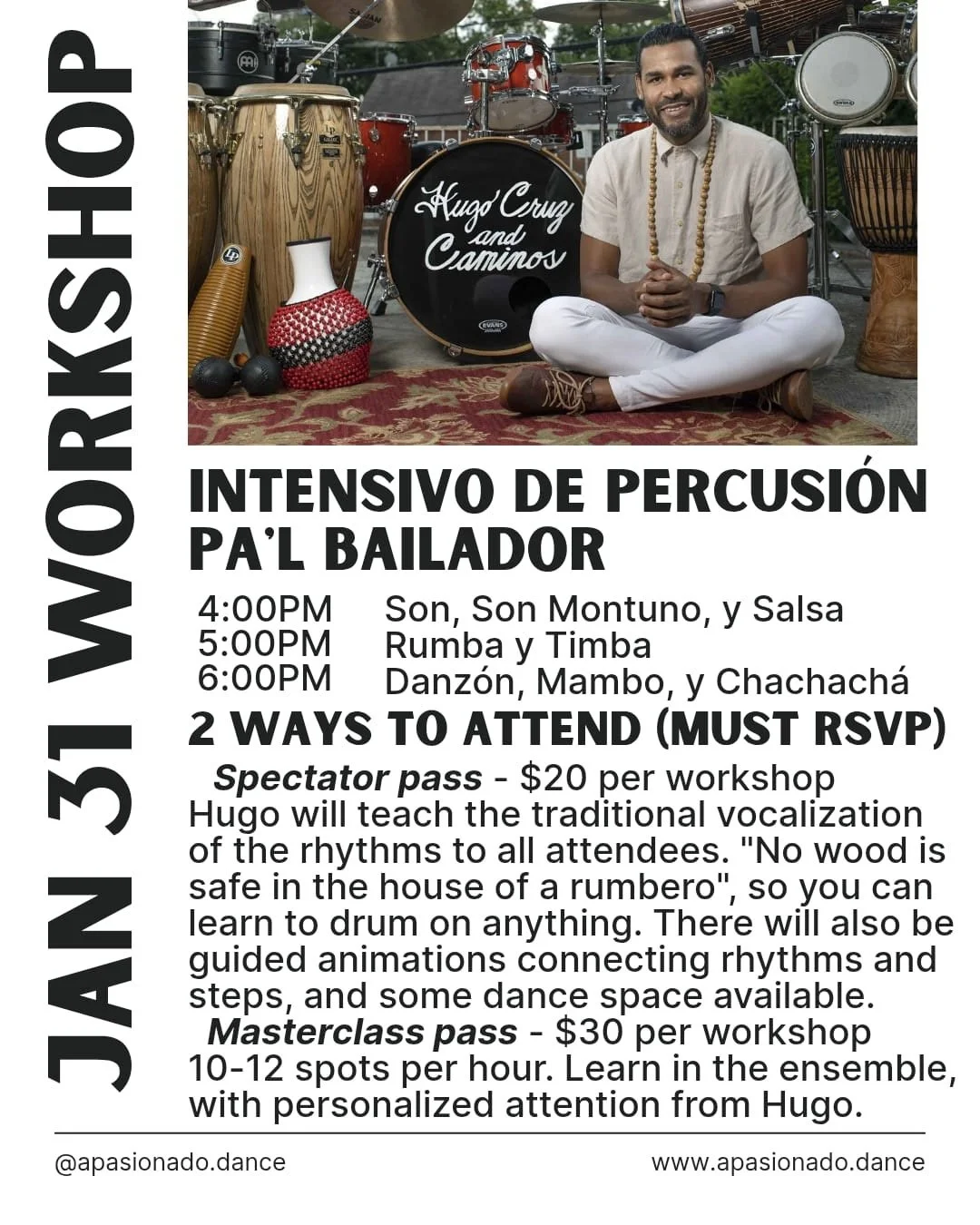 Hugo Cruz master Class for everyone! 