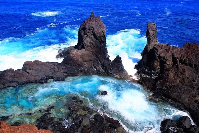 St Paul's Pool on Pitcairn Island