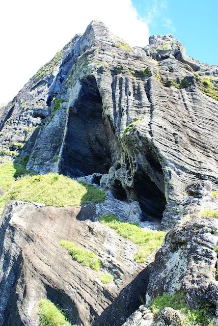 Christian's Cave on Pitcairn Island