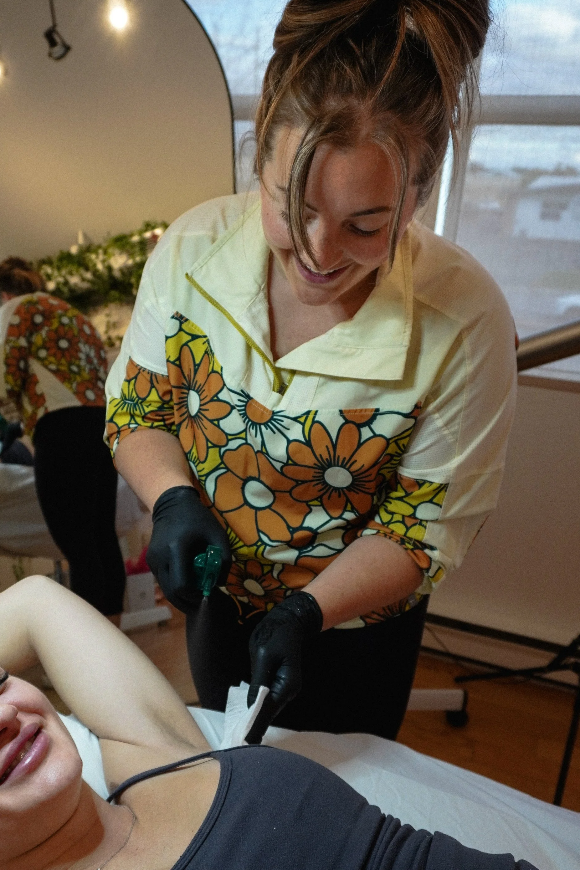 underarm sugaring service at All That Beauty Bar with Malia Palmer