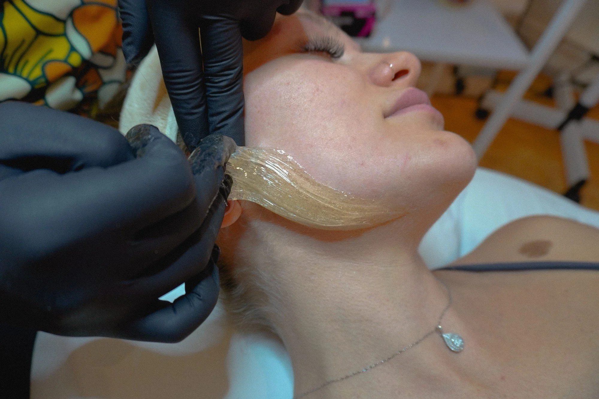 professional facial sugaring hair removal service at All That Beauty Bar