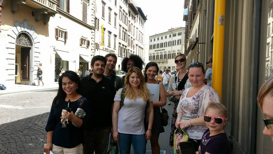 The Blessed Ohana- our dear friends we met while learning to teach ESL in Firenze (Florence) Italy.