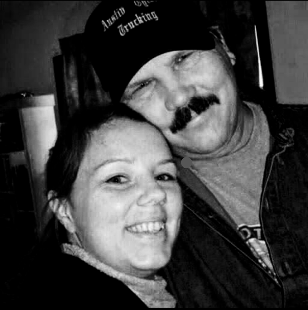 The Blessed Ohana- Cathy and dad