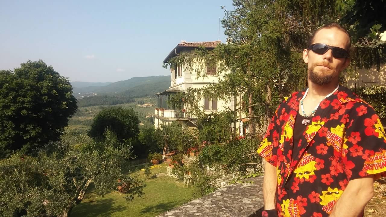 The Blessed Ohana- Justin Wooldridge "The Godfather" in Tuscany.