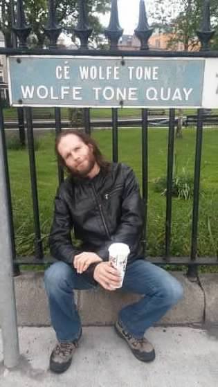 The Blessed Ohana- Justin Wooldridge "The Godfather" aka "Wolfie" in Ireland