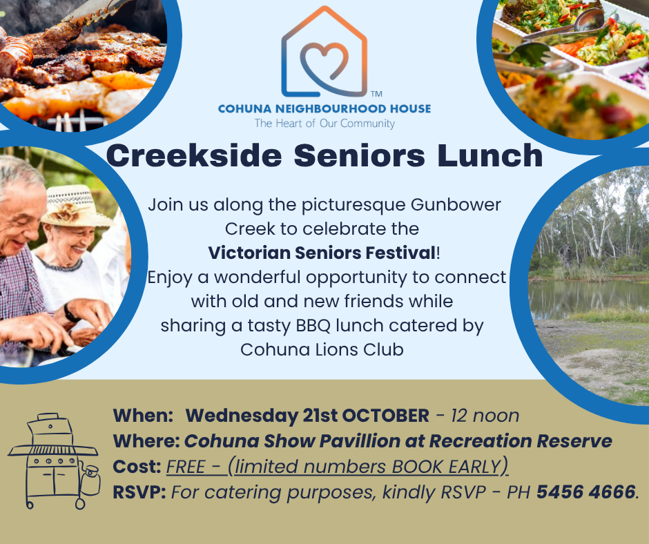Seniors Creekside Lunch